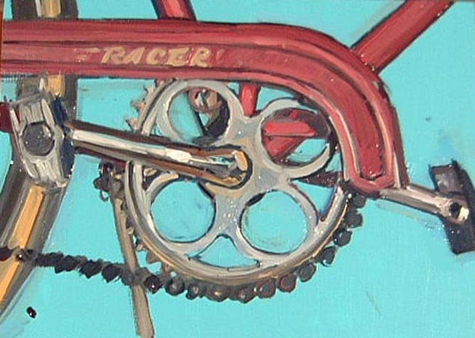 Edlin's Crank painting by Taliah Lempert